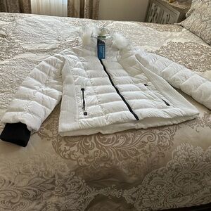 Nautica white jacket XL